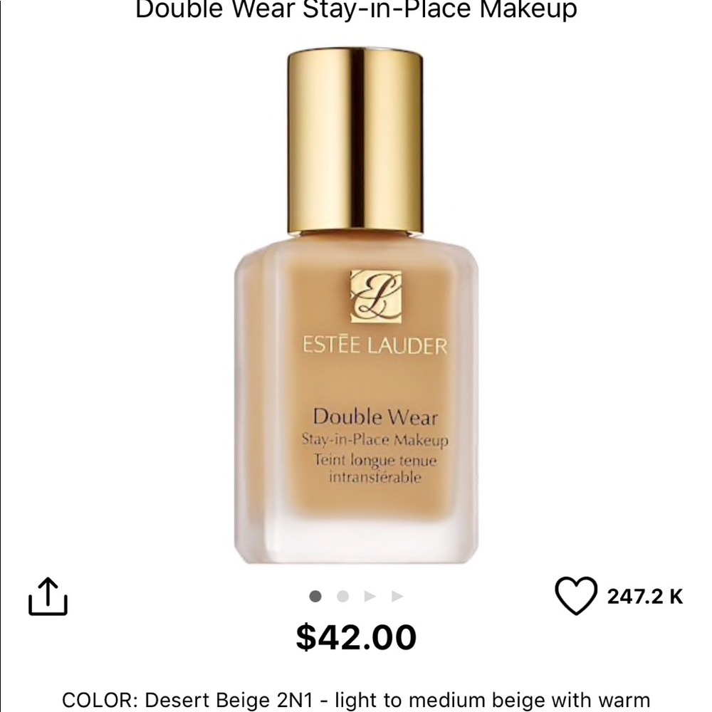 NEW Estes Lauder Double Wear Stay-in-place Makeup